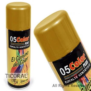 ESMALTE SINTETICO METALIZADO ORO X 235CC AEROSOL x 1